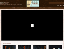 Tablet Screenshot of meleukulele.com